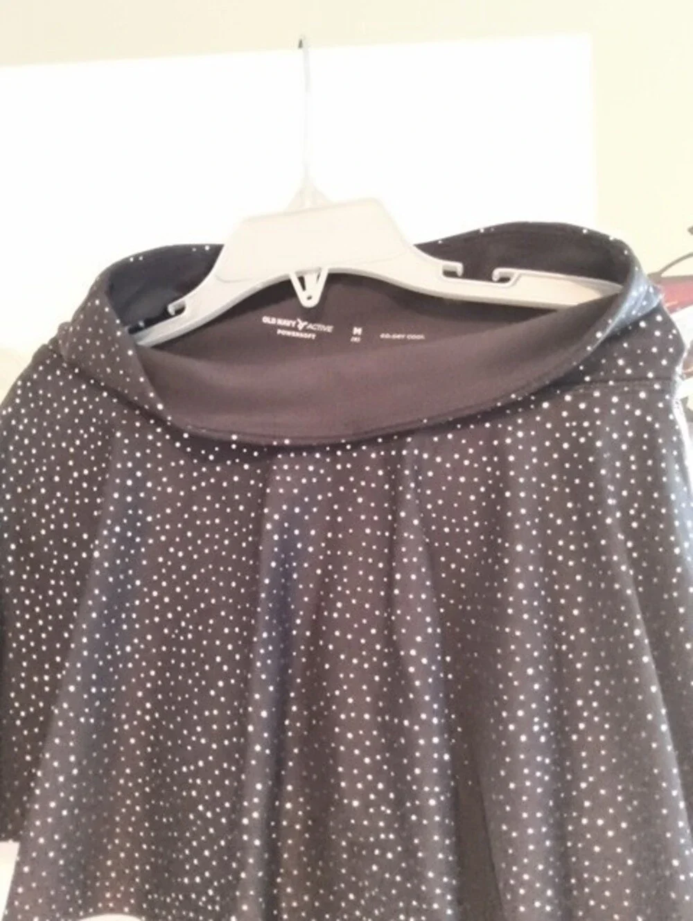 Old Navy Black Tank with White Polka Dots 3 piece set